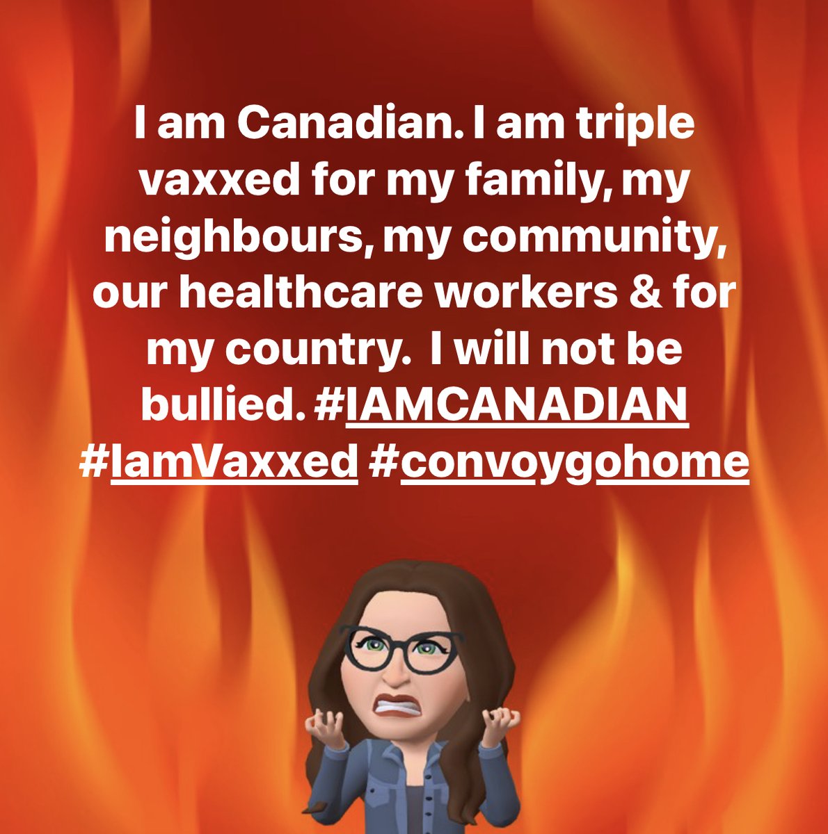 2bsuzyqHen's tweet photo. @zanygranny Yep! #IAMCANADIAN #GoHomeFluTrucksKlan #losetheline https://t.co/14cuZ7YbnH