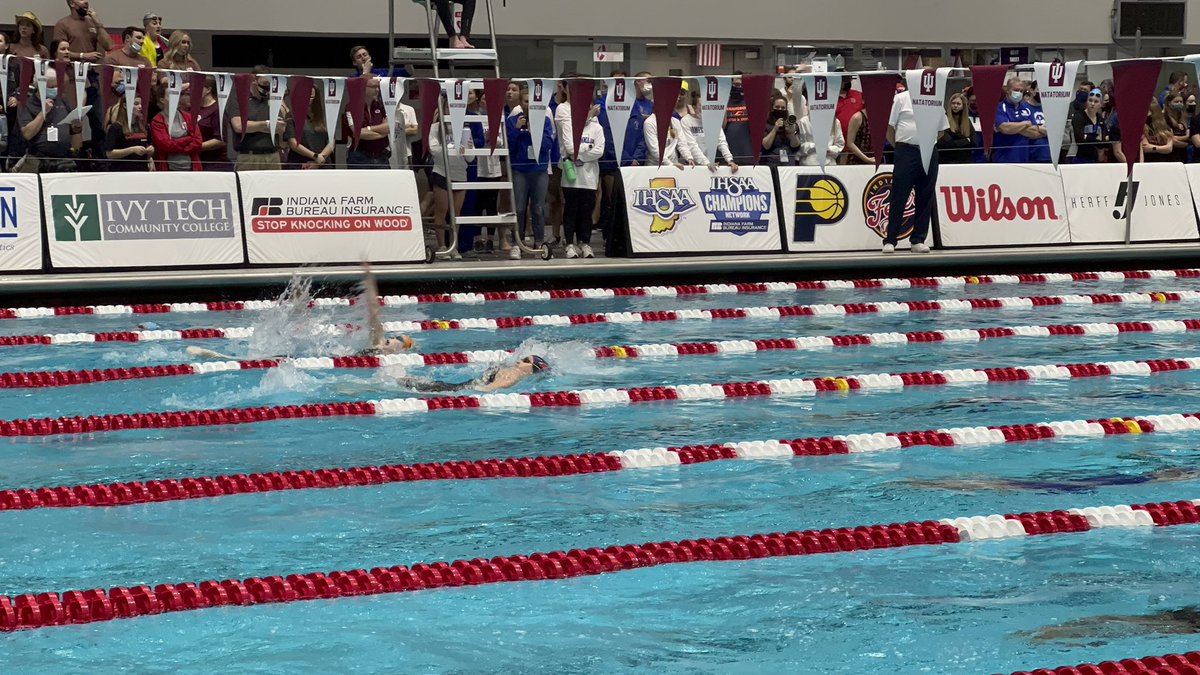 KHS_SwimAndDive's tweet photo. Aubrey Simmons also qualifies for Saturday’s Races in the 100 Back! https://t.co/ORQRG8wYAA