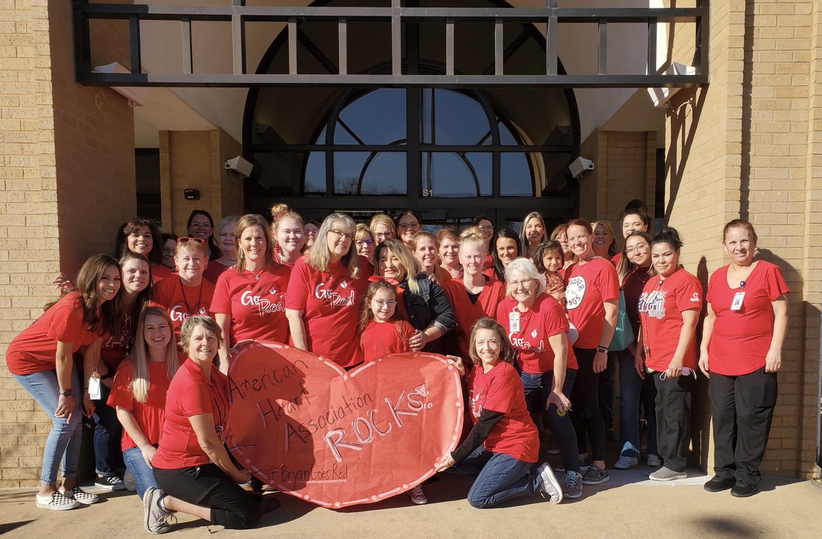 We❤️our Heart Heroes! 
#BryanGoesRed #RavenPride