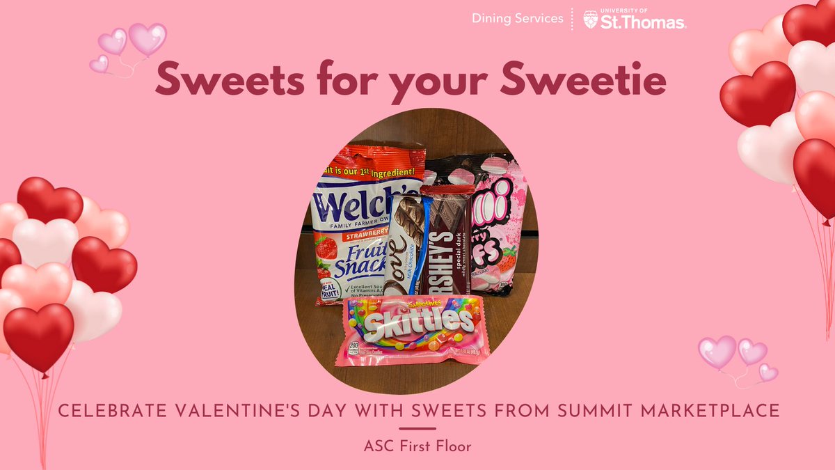 We have sweets for your sweetie! Pick up candy at Summit Marketplace to share with your sweetheart on Valentine's Day. loom.ly/BKrNJ00