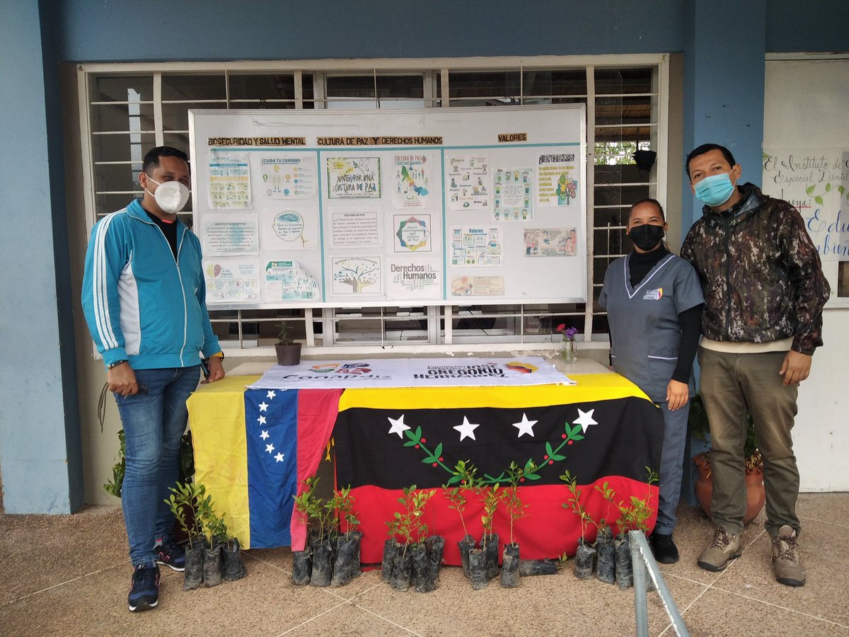 TachiraMjgh's tweet photo. Programa cuidado del ambiente en Tachira con nuestros niños con discapacidad articulados con la misión árbol y los  IEE del estado @NicolasMaduro @FreddyBernal @sramirez_fp @KaremDeBernal https://t.co/XkHJzyZspX