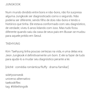 attdefanfic's tweet photo. 🔔Alerta de Atualização🔔

📖todos os seus detalhes
( @hoba93s )

Capítulo:
📄17: relicário
#littlethingstk

(link abaixo) https://t.co/BuiXKLPmlI