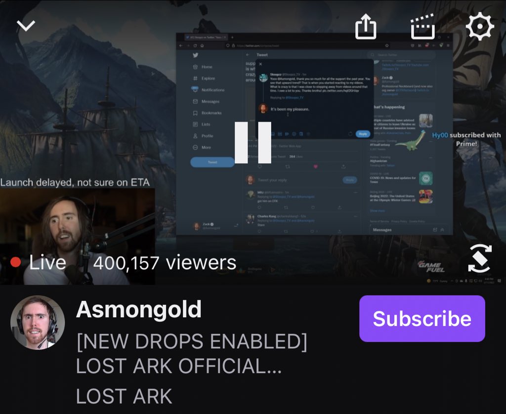 OTKnetwork's tweet photo. 400K!! 🥳😎 https://t.co/aILK02lMJ2