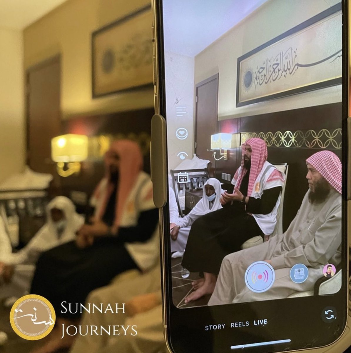 Sunnahjourneys's tweet photo. A beautiful night with our teacher Shaykh Haythaam Sarhaan - May Allah preserve him and reward him with Janatul Al-Firdows without accountability and punishment

You can find the livestream on our IGTV on Instagram ‘@Sunnahjourneys’ https://t.co/PfBC9Qzekt