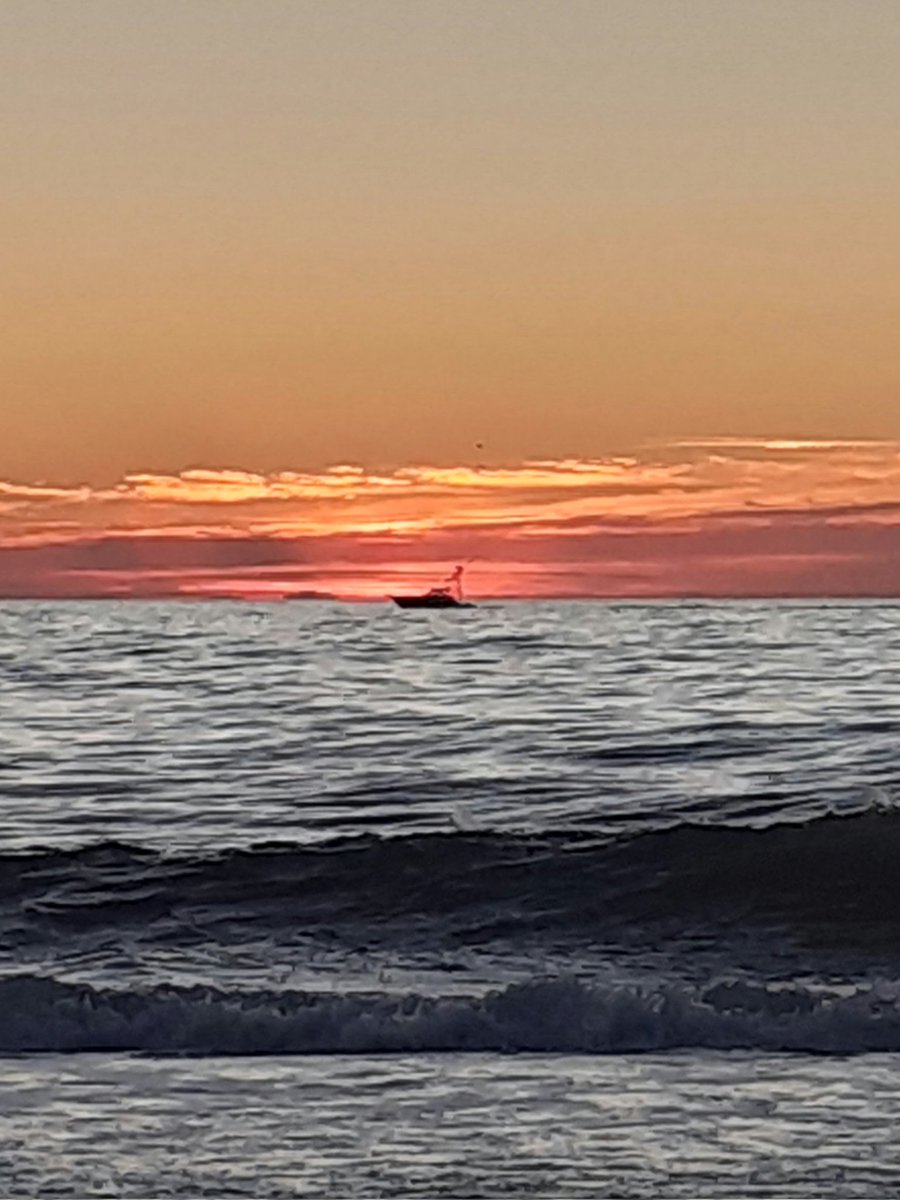 Great day for a boot ride. I took this picture 58th street Ocean City,  Maryland