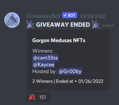 badbeesnft's tweet photo. Did you know we do trivia for NFT prizes and give away prizes in our giveaway channel in our discord?

I mean, if you haven't joined our discord already, your really missing out!

https://t.co/O2bQsY0mcx https://t.co/rpf9WT2K4L