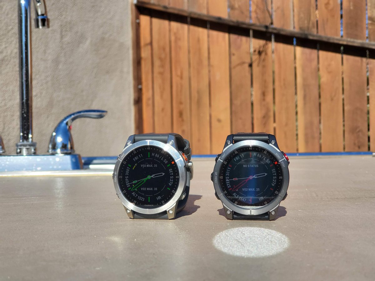 MobileHG's tweet photo. The Garmin Epix Gen 2 Titanium Sapphire just arrived. Awesome color, The mult-band GPS will come in handy when mountain biking. The Sapphire glass does have some what an impact on the brightness of the display. Don’t know how @Garmin did it, but the #Epixgen2 is great! https://t.co/RUmn17BTot