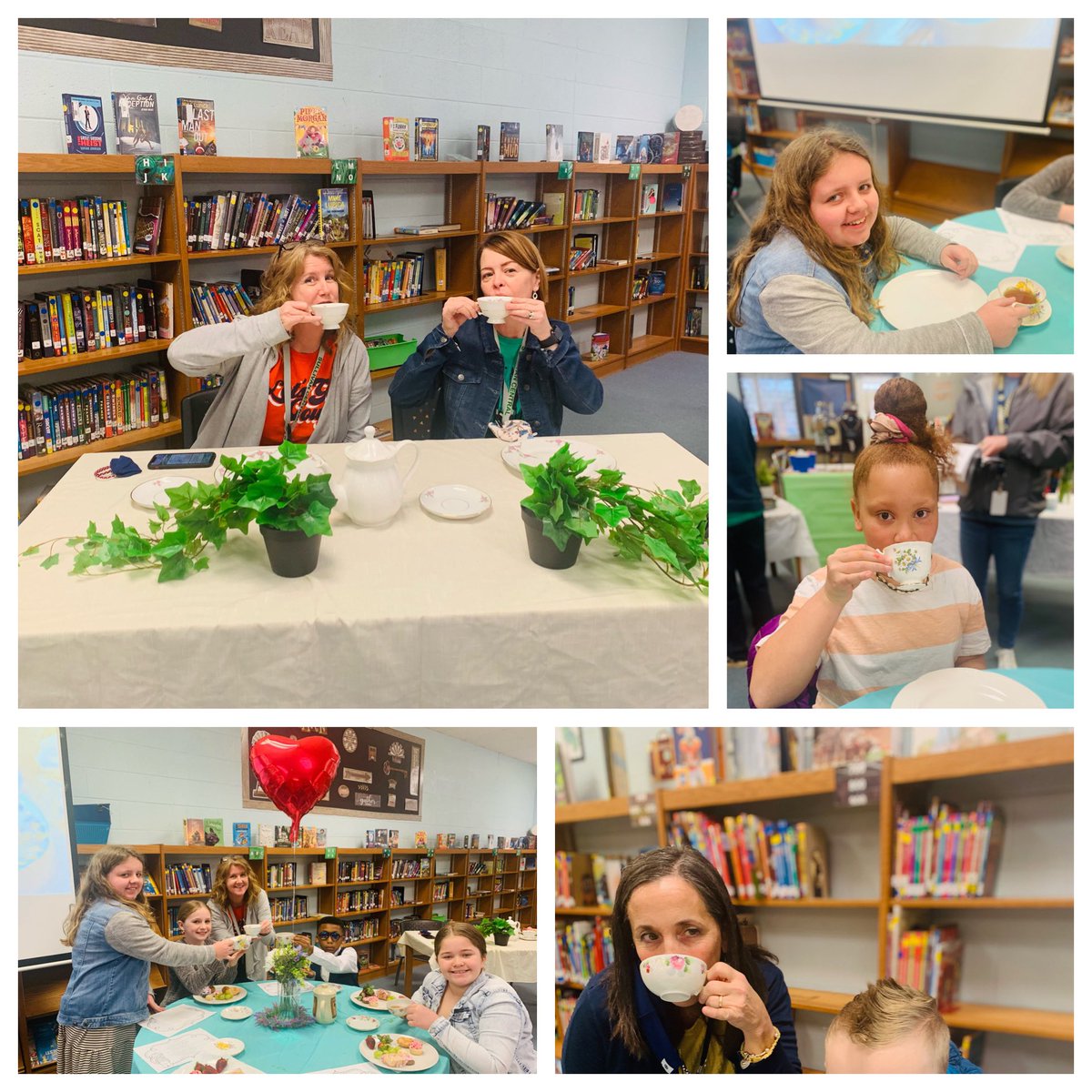 M_Wills2329's tweet photo. Yea for two? Mrs. Roche and I were treated like queens today and we loved it! Thanks to the students and staff who made it memorable! Here a couple of the pics @SullCentral 
#SCESStudentCouncil https://t.co/pDONm1f4vl