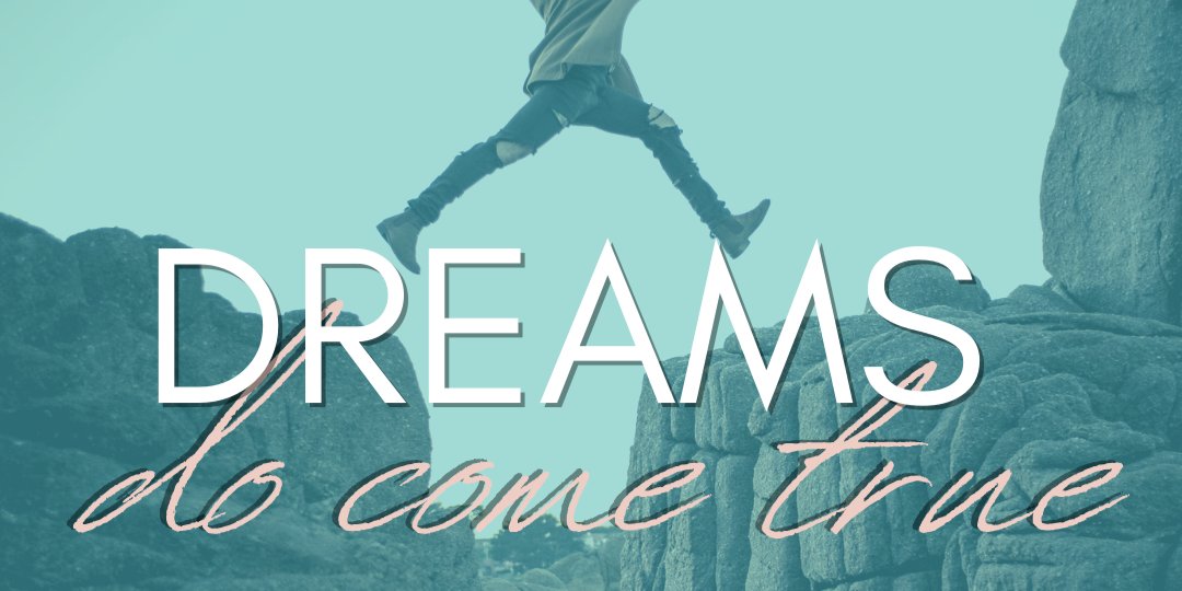 It's not easy to make your #dreams come true.  Sometimes it takes a great #leapoffaith to realize our dreams! #smm #socialmediamarketing #smallbusiness