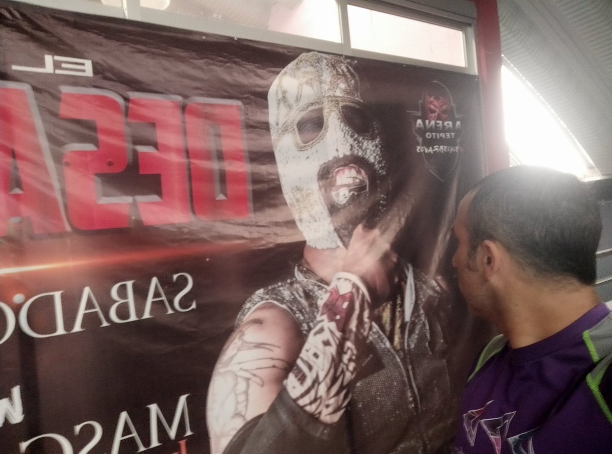 danyhiphopman's tweet photo. Pedí las instalaciones para ir conociendo el Ring. Pero me di cuenta que hay alguien a quien desenmascarar @ArenaTepito @mas_lucha #Sencillitos #Argentina https://t.co/dQZe3gB5dc