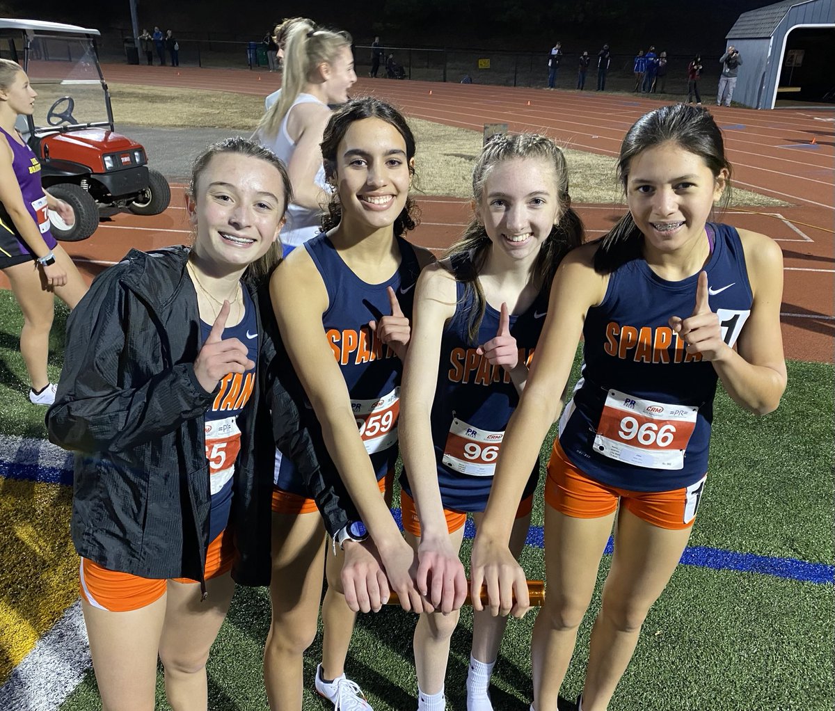 Girls 4x800 capture the regional championship with a time of 9:22.27. With the win the team moves onto state championship in 2 weeks