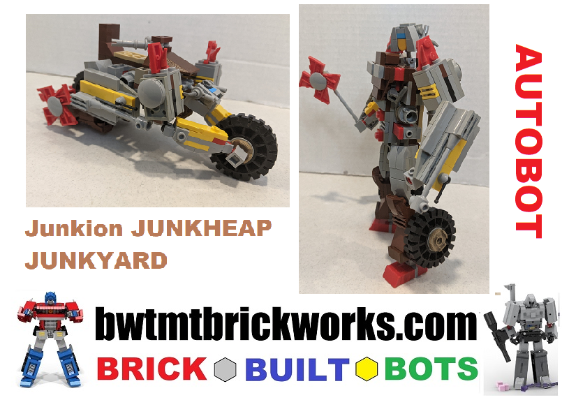 Lego Transformers Junkion - Junkheap / Junkyard watch the transformation on youtube ...  youtube.com/watch?v=GNadBH…