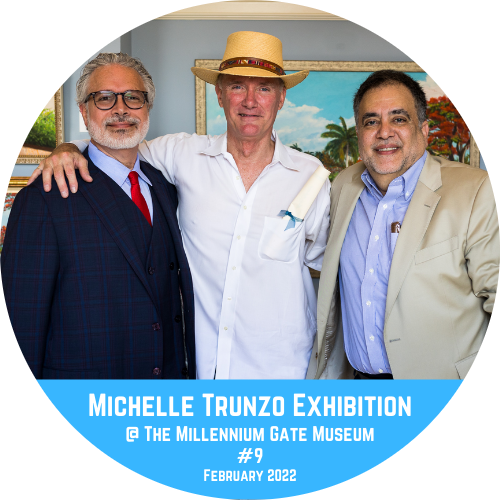 MichelleTrunzo's tweet photo. Come to the Millennium Gate Museum tomorrow at 1 pm, where we will be having a meet and greet with you all! All investors in the oil paintings will also receive the unique 1 of 1 NFT to go with the painting for FREE! Offers accepted! Also, free POAP NFTs for attendees!

#OpenSea https://t.co/4UhvA4E6PN