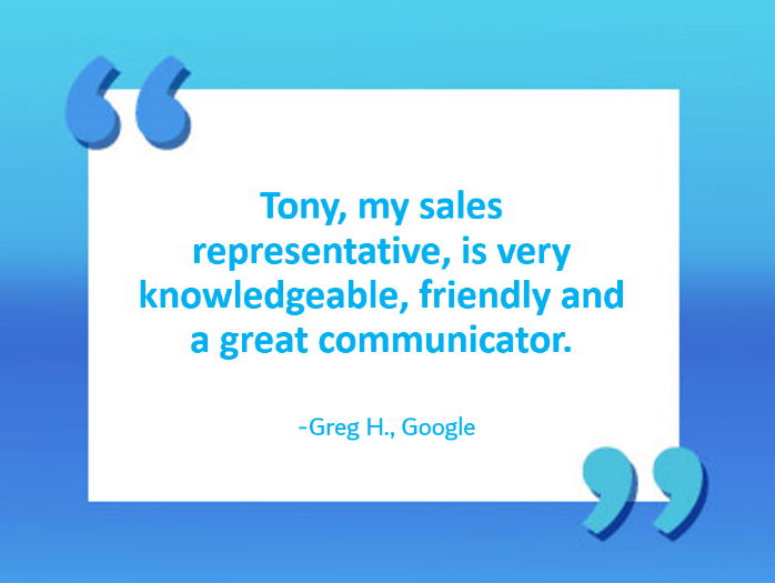 Thank you for letting us know about your exceptional experience, Greg! We really appreciate the feedback.