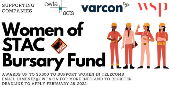 Mark_Goldberg's tweet photo. Creating a better reflection • Telecom Trends https://t.co/Ge2VWZ42uC

Encourage women to apply for the Women of STAC Bursary: If we don’t have diversity in people working on problems, we won’t ask the right questions, and we won't come up with the best answers

#CDNtech #CRTC https://t.co/7vARrQQFSZ
