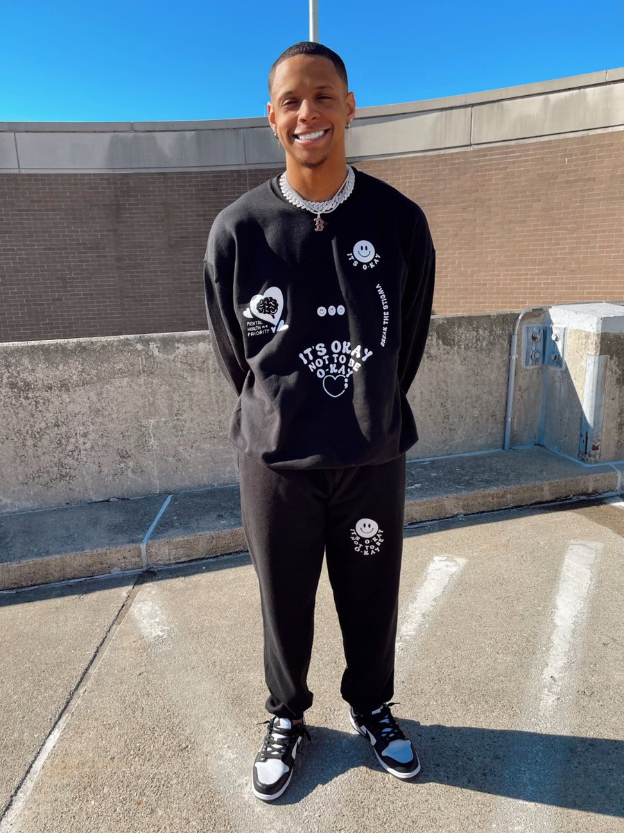 BrevinGalloway's tweet photo. Hey all! It's official! We're releasing the first drop for our brand! We're all about spreading mental health awareness in a comfy way! Go get yours! 🔥🔥🔥
https://t.co/rqTpz5mDfl https://t.co/jOvZnNAIuB
