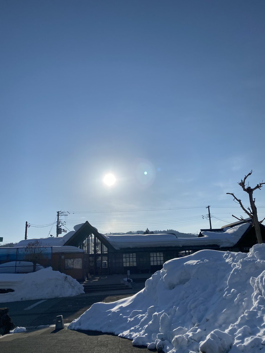pain_ran's tweet photo. 絶景かな雪国！！！ https://t.co/2BY0dAGMZl