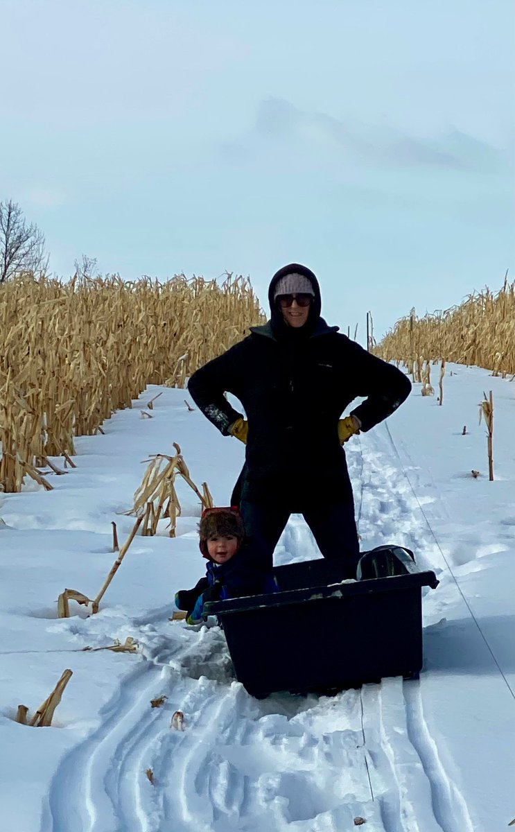 jhozack's tweet photo. No need for @OrthoRancherGal to hit the gym today after today’s fencing expedition. #superrancHer #powerpose #continuousfencing #snowsnowsnow #sheisnotafaidofwork https://t.co/eXpLzstdyU