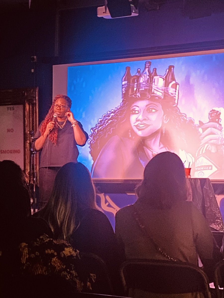 Hopetraining's tweet photo. @sikisacomedy omg you were amazing tonight in #leicester I needed that laugh after the week I have had thank you so much #queen #immigrationlawyer #Dpicks ๐ #comedy #brewdogpub https://t.co/sOG8zCW6X9
