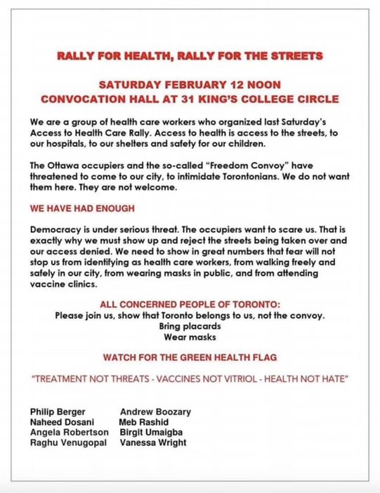 bonmoxie's tweet photo. Tomorrow in Toronto. Show the #Convoy that #WeHaveHadEnough #HealthNotHate https://t.co/EN1EMLkOOm