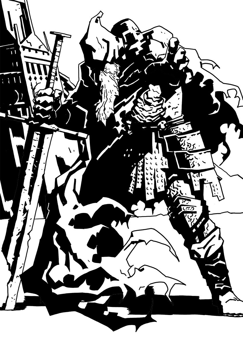 @darkchurchxd Dark Souls III - Slave Knight Gael 