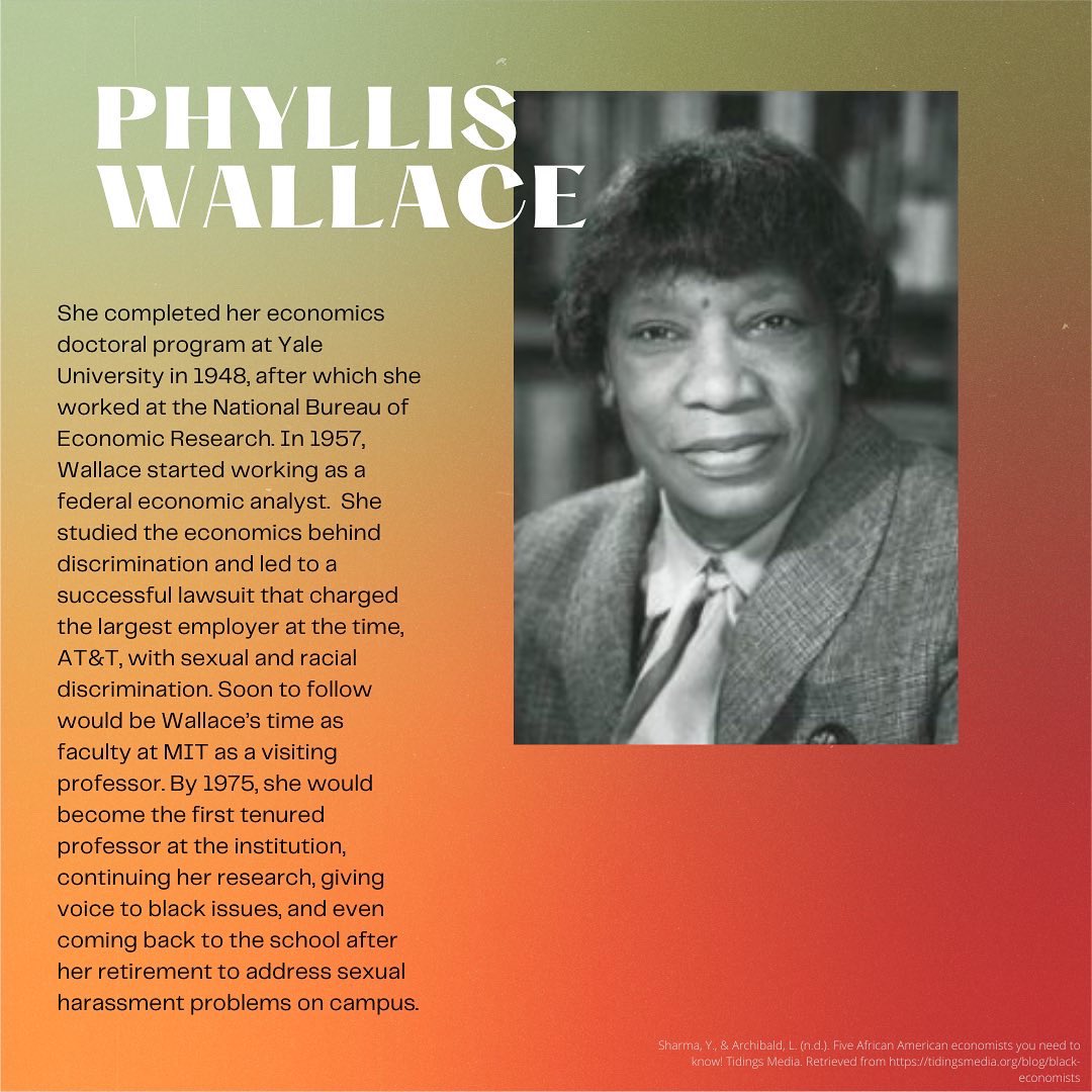 EconWooster's tweet image. Here we celebrate a sample of influential black economists. Please feel free to add to this list. There are a lot more we need to feature and we hope to increase our awareness over time.