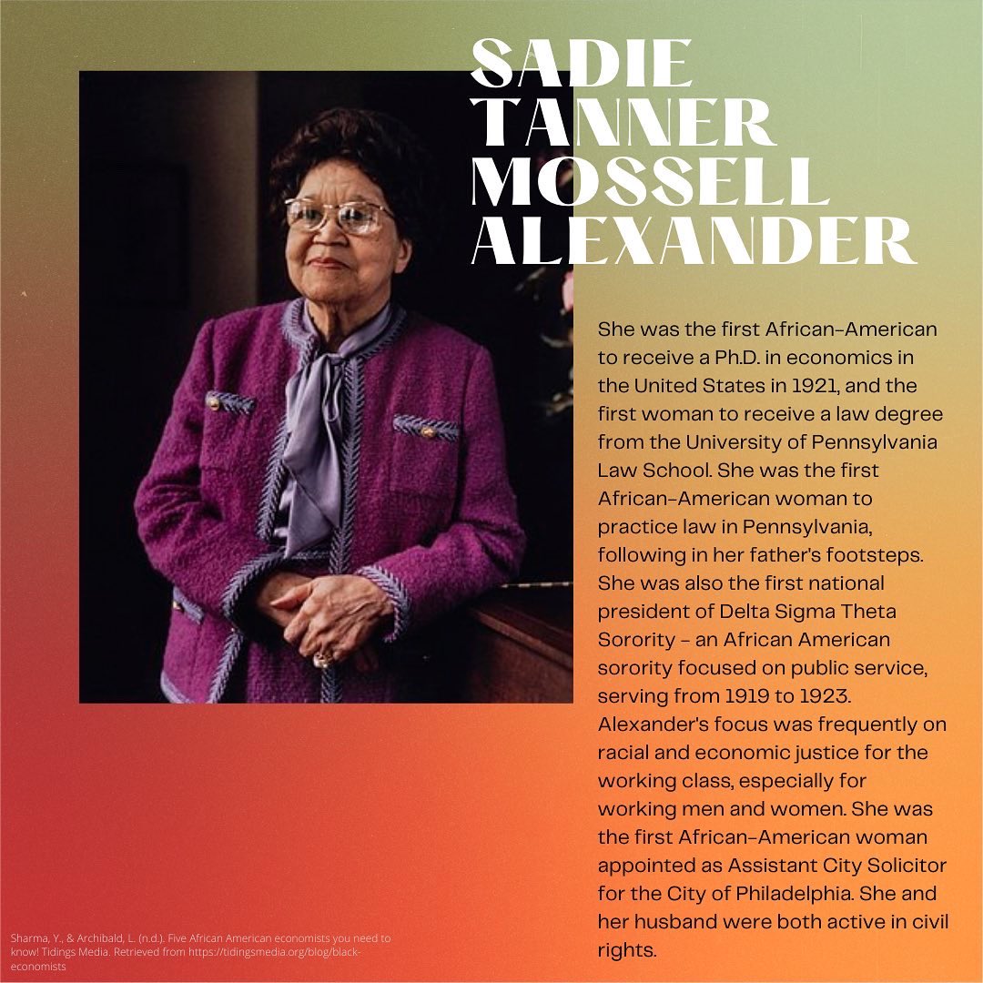 EconWooster's tweet image. Here we celebrate a sample of influential black economists. Please feel free to add to this list. There are a lot more we need to feature and we hope to increase our awareness over time.