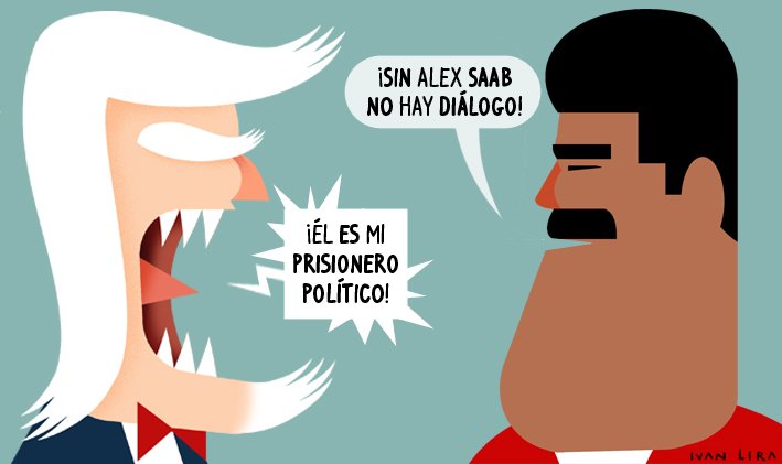 En una caricatura se muestra las actuaciones de cada país #DialogoSoloConSaab