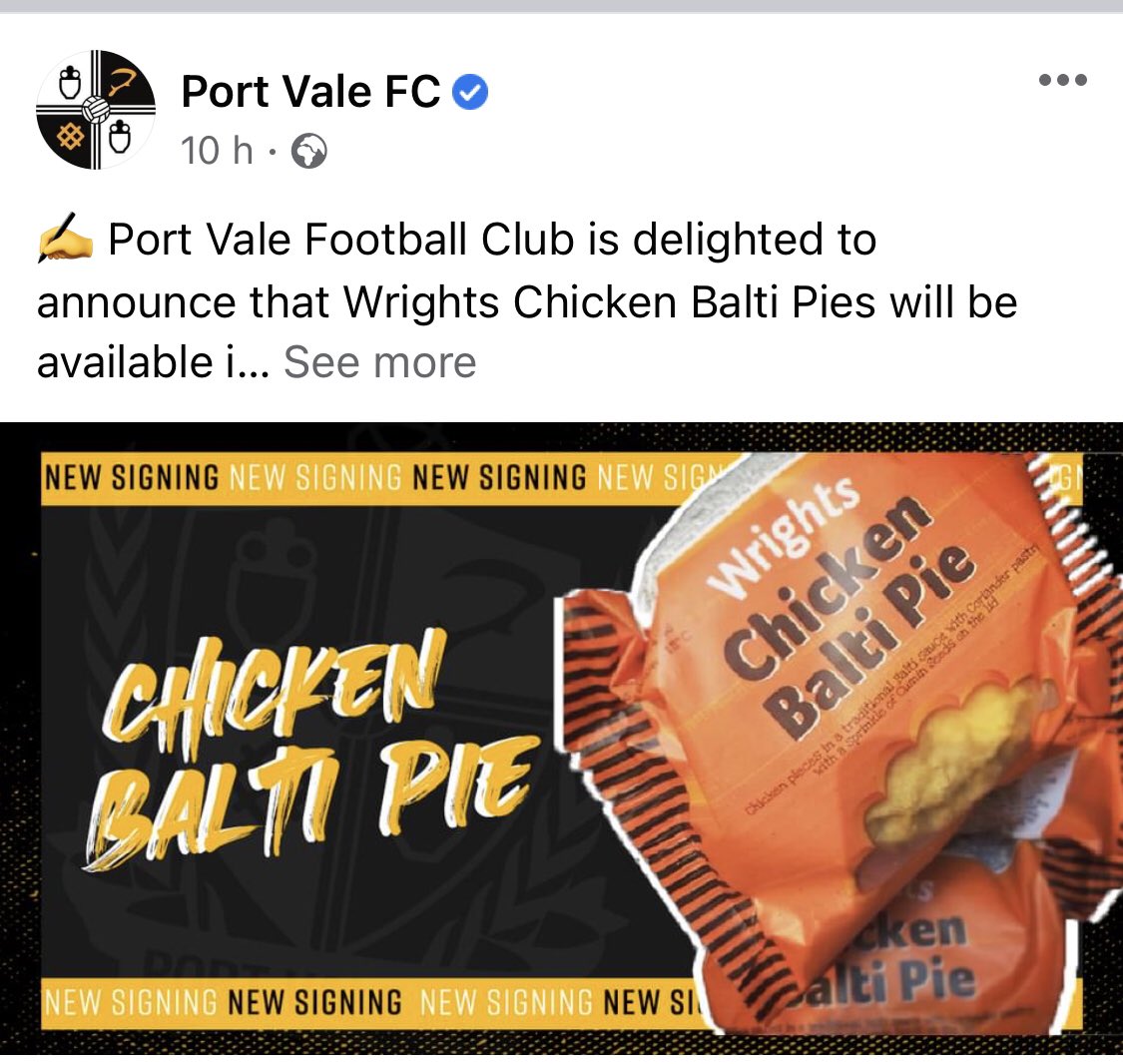 HHolmesMusic's tweet photo. All the signings we’ve made in January and I’m excited to see this make an appearance at Vale Park #pvfc #wrights #supervale 😂😂😂 https://t.co/3PTmS7129V