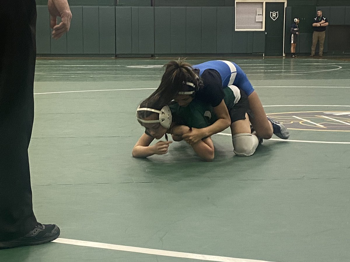hoijim's tweet photo. IHSA History!  First IHSA State Girls Wrestling series begins w Peoria Richwoods hosting a Sectional today and tomorrow https://t.co/70leAtS7pF