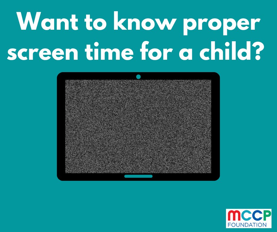 want to learn the appropriate screen time for a child? For more read here: mayocl.in/339kNMa