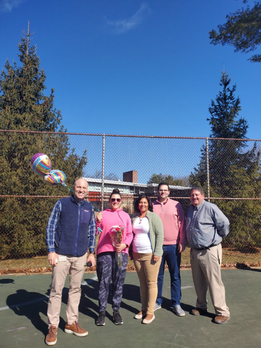 So proud of our teacher of the year nominee Ms. Middlebrook! She is a rockstar. <a href="/Mattrosati1/">Matthew Rosati</a> @CoachPopielski <a href="/Kim_Magginson/">Kim Magginson</a> <a href="/TeamRidgely/">RidgelyMS</a> <a href="/S_Mustipher/">Sam Mustipher</a>