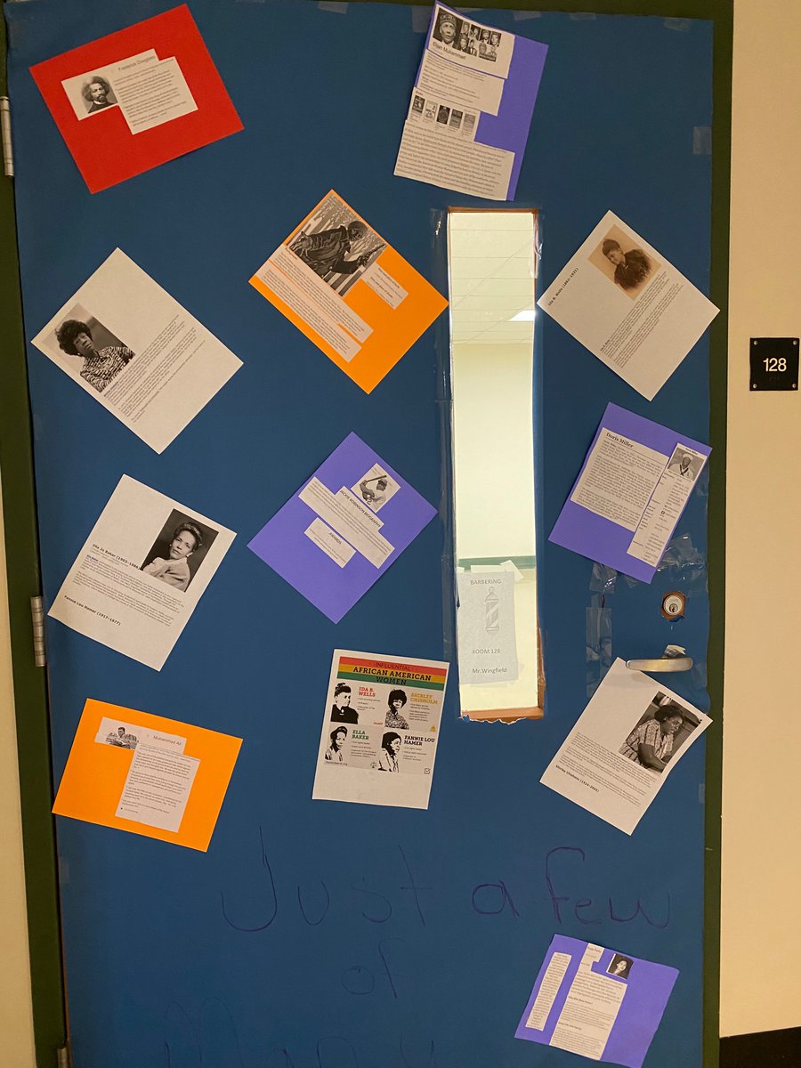 Black History Month Door Decorations.