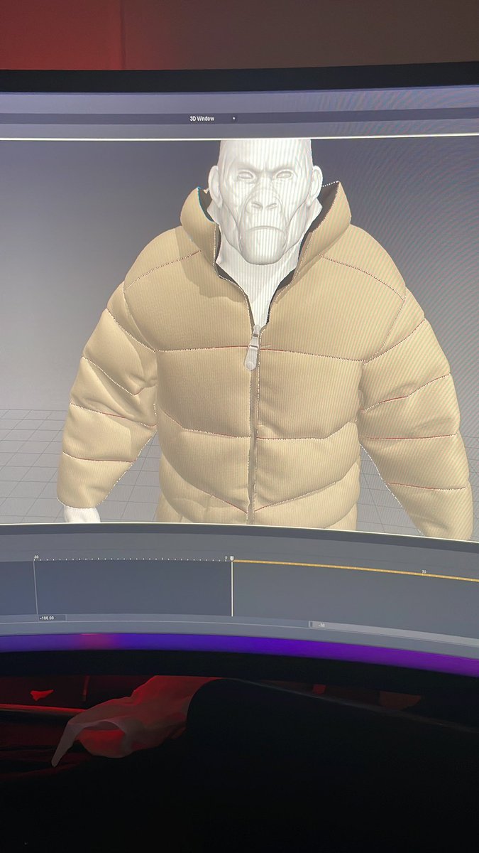 PrimateRepublic's tweet photo. Working on #marvelousedesigner love this software https://t.co/PGKA1XsMQX