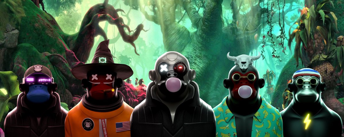 Shout-out to @CryptoKings20. Thanks for thins awesome banner of <a href="/ElrondApes/">EAPES CLUB</a> @ElrondAPEsClub @ElrondNetwork #NFTs Keep up the great work ⚡️ 🦍 🌳