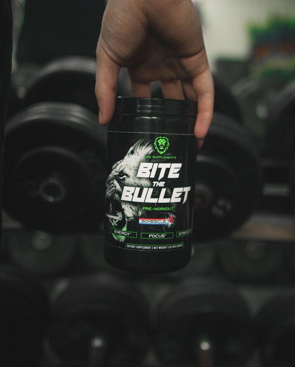 Bite The Bullet was formulated to be used as a “daily-driver”. A pre-workout that you can use every single day and the effects only get better. 📈

Get the greatest workout possible. Get Bite The Bullet. ⚔️ leosupplements.com

#leosupplements #harnessyourlion #kingofthegym