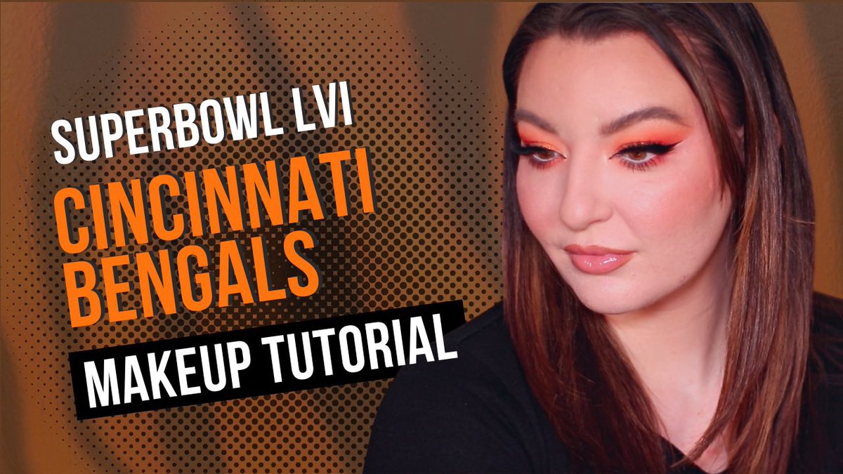 kayleecarmel4's tweet photo. https://t.co/iSZQWThEYS

Cincinnati Bengals Super Bowl makeup tutorial https://t.co/azi8ld2W1T