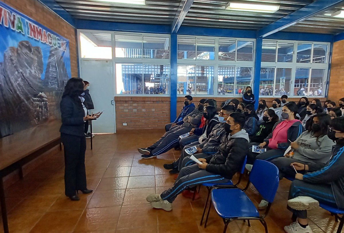 tecdemonclova's tweet photo. Agradecemos al Instituto Inmagusa  por permitirnos presentar a sus estudiantes de sexto semestre, la oferta educativa y los planes de estudios de nuestras seis Ingenierías que ofrecemos en el TecNM Campus Monclova.
#TecNMCampusMonclova #NuestroOrgulloTecNM https://t.co/oxvGD1KdSm