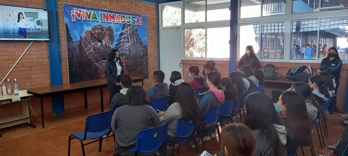 tecdemonclova's tweet photo. Agradecemos al Instituto Inmagusa  por permitirnos presentar a sus estudiantes de sexto semestre, la oferta educativa y los planes de estudios de nuestras seis Ingenierías que ofrecemos en el TecNM Campus Monclova.
#TecNMCampusMonclova #NuestroOrgulloTecNM https://t.co/oxvGD1KdSm