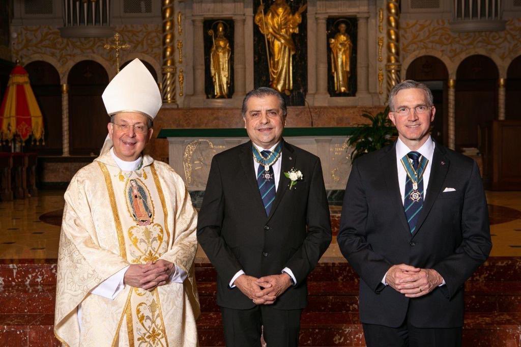 KofC_MexSur's tweet photo. Con gran alegría y emoción compartimos imágenes de la Instalación del Guardián Supremo de la Orden de Caballeros de Colón, el hermano Jorge Carlos Estrada Avilés 

@JorgeCEstradaA  @KofC https://t.co/8L55DXpneq