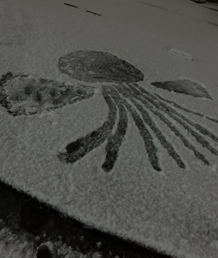 「今回の雪遊び、架空のスノーエンジェルシリーズの方がお気に入りやから見てほしい 」|秋野 ひろ / マンガ家のイラスト