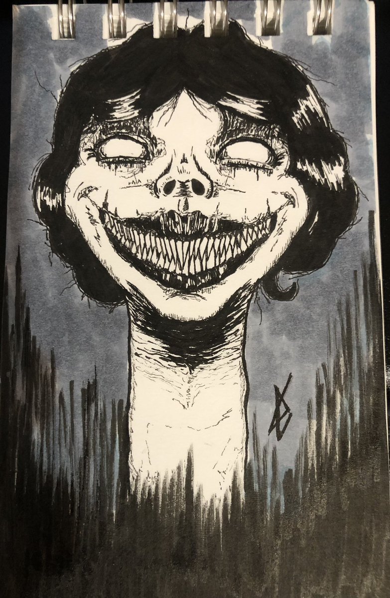 TheoreticalN's tweet photo. This will be my pinned tweet for a bit.

I like to draw spooky things.

Like this.

I don’t have any fancy site or anything, I just like drawing when work is slow because it helps my sanity. If you see my art somewhere, just be like “hey, that’s really neat!” or something. https://t.co/WuNz9kUCQ9