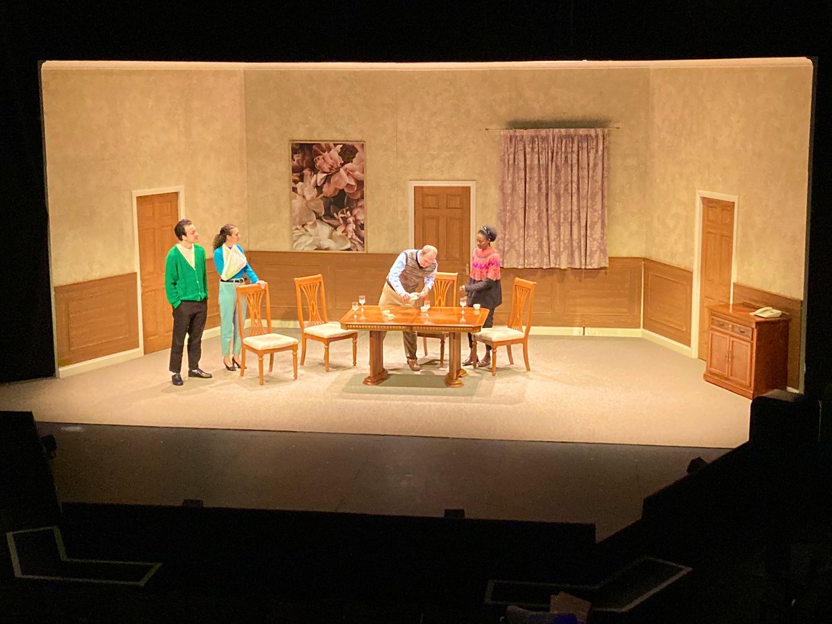 So proud of <a href="/Dan_Gaisford/">Dan Gaisford</a> <a href="/DJHubball/">David Hubball</a> <a href="/ljdrennan/">Lauren Drennan</a> @ShereenerB for tonight’s opening performance of Michael Frayn’s Alarms &amp; Excursions <a href="/GreenwichTheatr/">Greenwich Theatre</a>. Great audience and lots of laughs. Couldn’t ask for a better way to start the run!