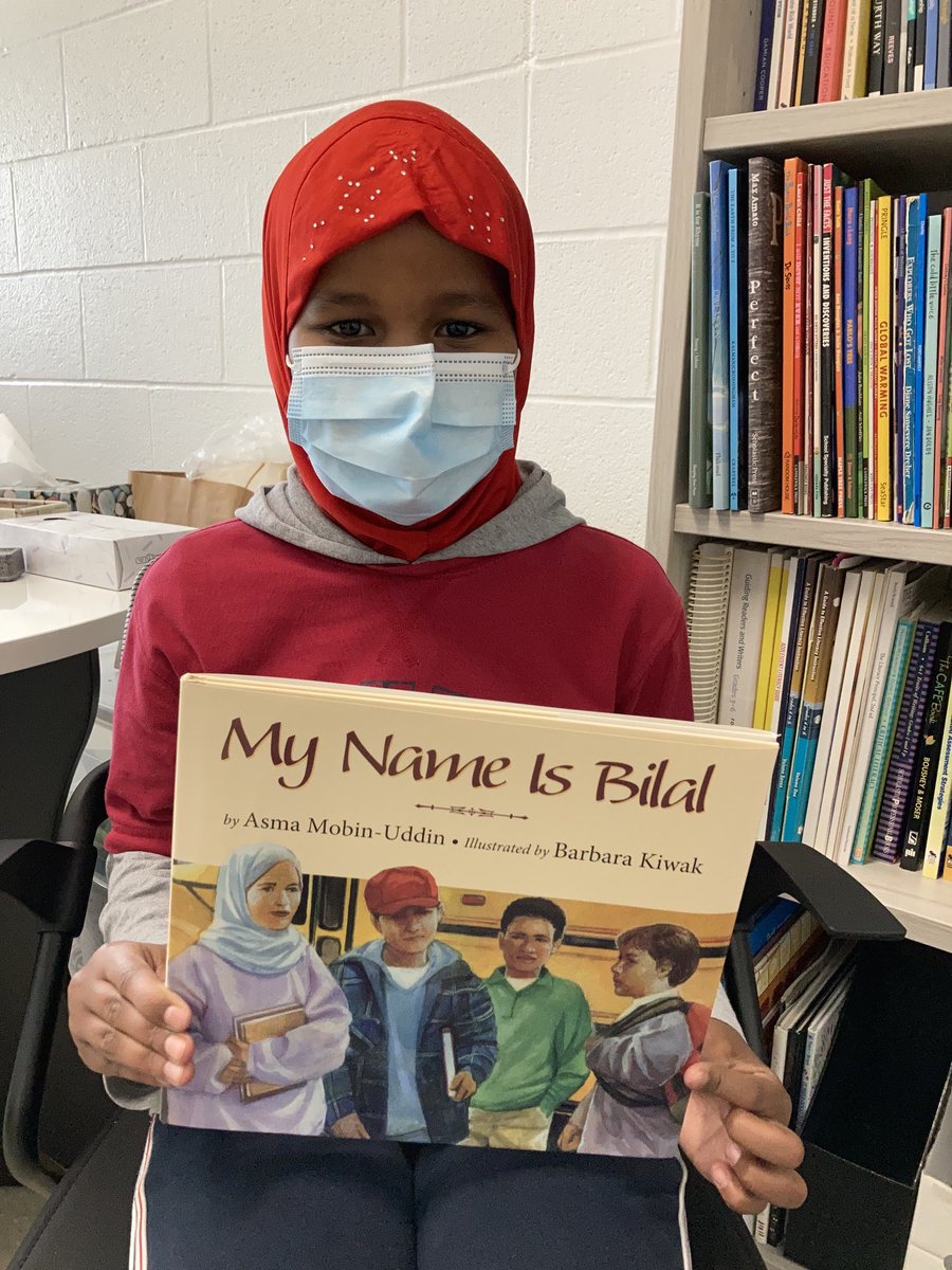 MargueriteMast's tweet photo. When a student is having a friendly chat in your office and sees a book, points to it and says “That girl looks like me!”, well….my heart swells! All students should see themselves in all our schools! https://t.co/3DrWjMLU6B