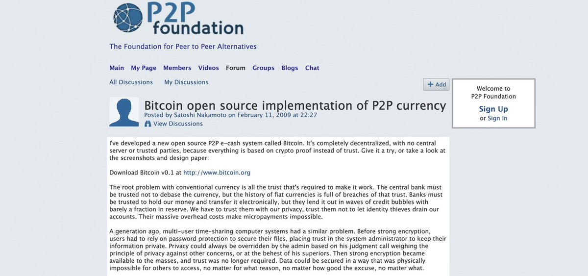 Happy Birthday Bitcoin!