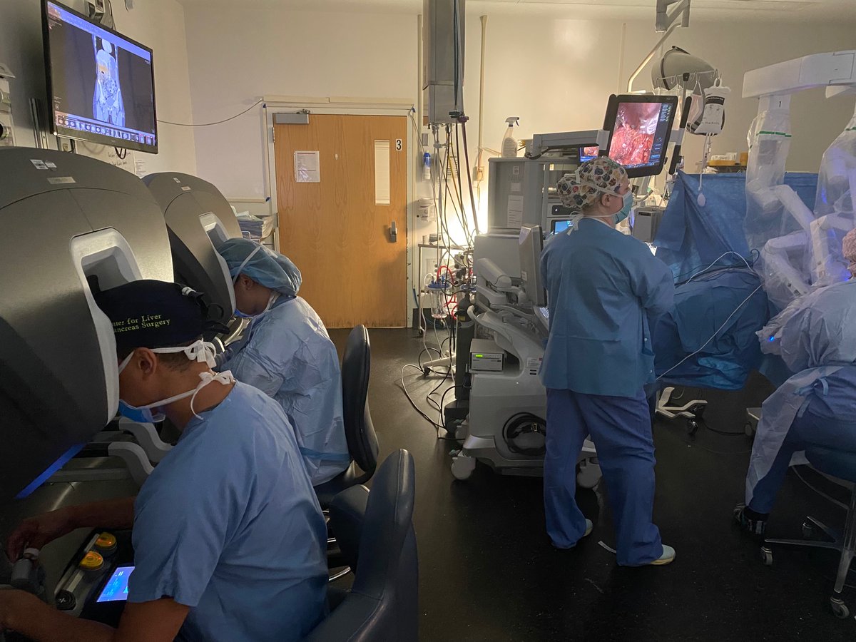 HPBsurgeonsofGeorgetown (@hpbof) on Twitter photo HPB surgery at Georgetown
Former Georgeown resident now senior fellow, Dr Aguirre, working with current Georgetown resident Dr Grossman , on a Robotic HPB case,
<a href="/JHawksworthMD/">Jason Hawksworth MD, FACS</a>
<a href="/HpbOf/">HPBsurgeonsofGeorgetown</a>
<a href="/DGrossmanMD/">Danielle Grossman</a>
<a href="/PRadkani/">Pejman Radkani MD MSPH FACS</a>
<a href="/EmilyWinslow4/">Emily Winslow</a>
<a href="/GUH_WHCSurgRes/">Georgetown-WHC General Surgery Residency</a> HPB surgery at Georgetown
Former Georgeown resident now senior fellow, Dr Aguirre, working with current Georgetown resident Dr Grossman , on a Robotic HPB case,
<a href="/JHawksworthMD/">Jason Hawksworth MD, FACS</a>
<a href="/HpbOf/">HPBsurgeonsofGeorgetown</a>
<a href="/DGrossmanMD/">Danielle Grossman</a>
<a href="/PRadkani/">Pejman Radkani MD MSPH FACS</a>
<a href="/EmilyWinslow4/">Emily Winslow</a>
<a href="/GUH_WHCSurgRes/">Georgetown-WHC General Surgery Residency</a>