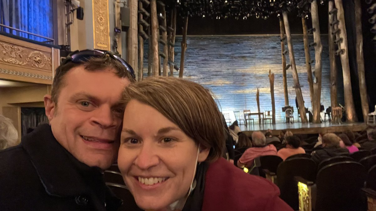 SKCBensa's tweet image. Our first show of the weekend, Come From Away! @MrsSKCBensa #datenight #getawayweekend #NYC #Broadway