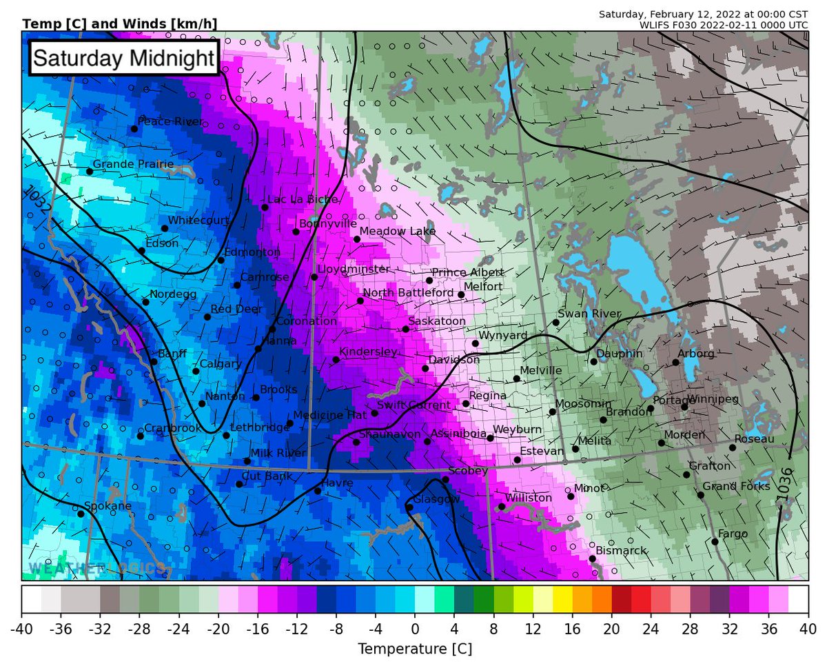 weatherlogics's tweet photo. Another cold night for those on the prairies. Stay warm β
#CdnPrairieWx #ManitobaClimate #MbWx #PrairieWx #CdnWx #weatherlogics https://t.co/Vpqk4SHFez