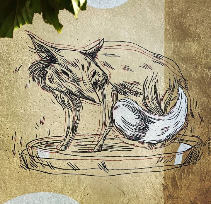 Lonely fox 
#NFT #NFTs 
#rarible #Metaverse