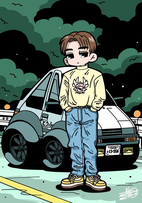 頭文字dパロディ のイラスト マンガ コスプレ モデル作品 2 件 Twoucan